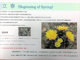 二十四節気『立春』